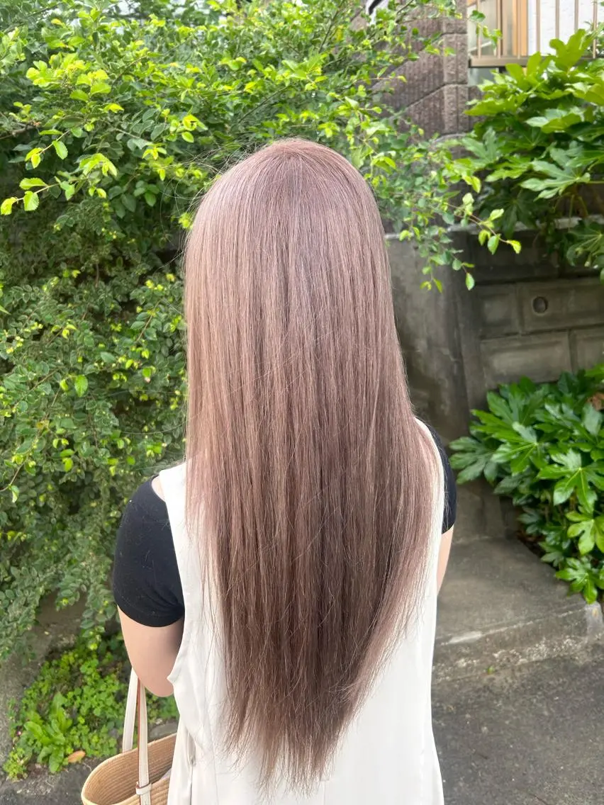 カラー 最高級エクステ /羽エクステ白石宇由のヘアスタイル