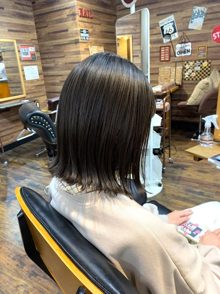 ショート カラー 川名 充✂️のヘアスタイル