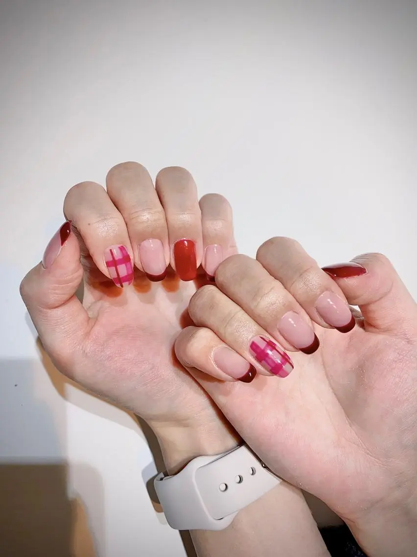 ネイル ハンドネイル 👍thumbs up nail👍のネイルデザイン