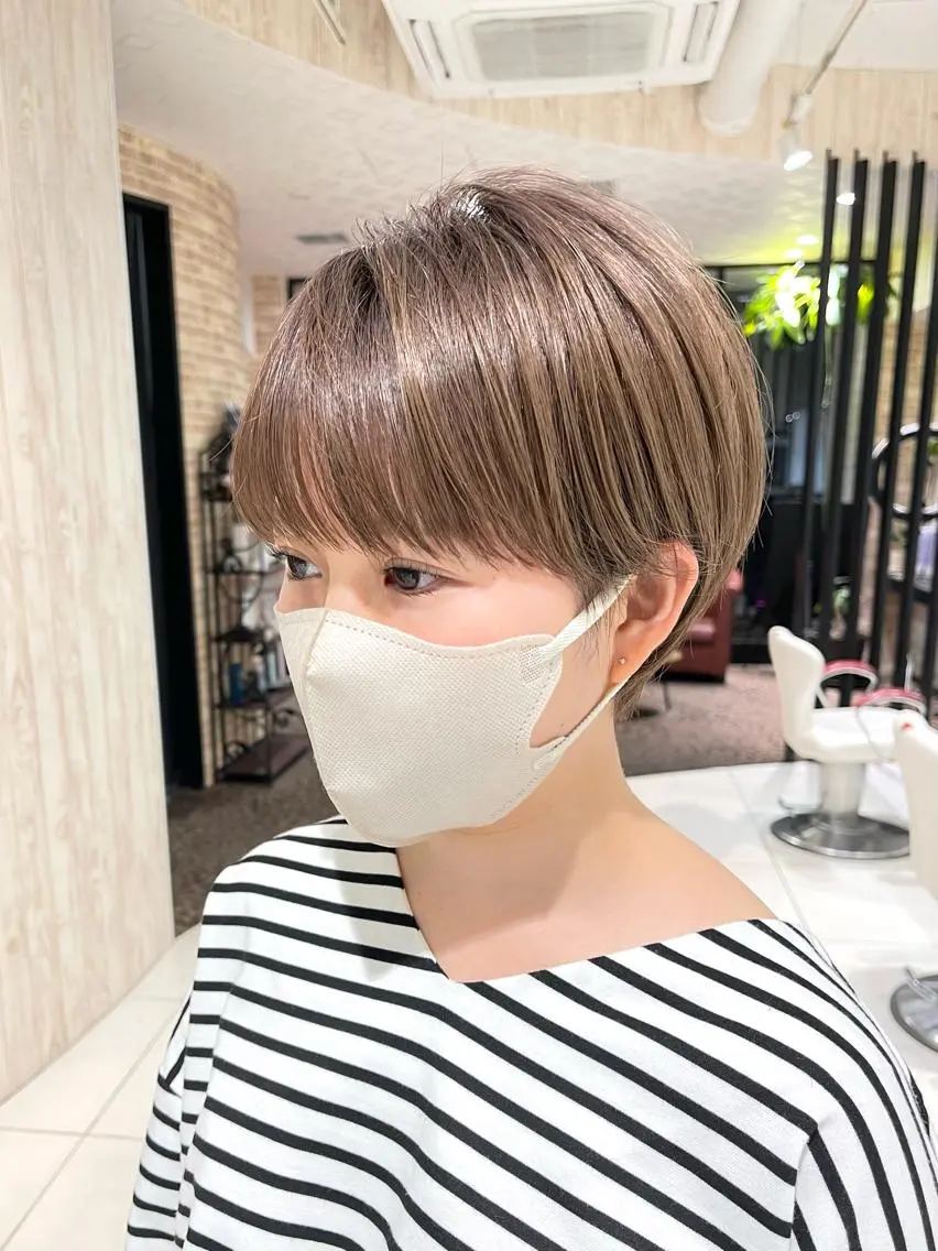 ショート ショートボブ ハンサムショート 丸みショート ボブ ショートヘア 荻窪/ショートヘア✨ ショートボブ長松大哉のヘアスタイル