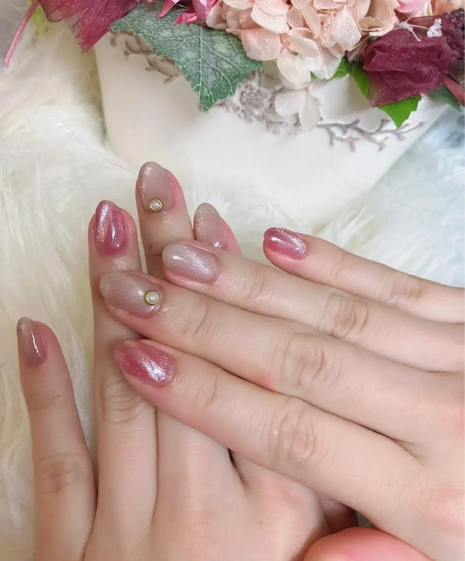 ミディアム ネイル Reonail 💕Kana💕のネイルデザイン