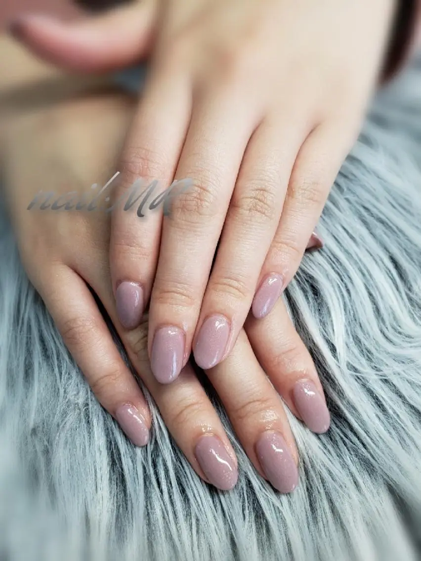 ネイル オフィスネイル ワンカラーネイル ピンク ピンクベージュ Nail salon Coco【溝の口駅】のネイルデザイン