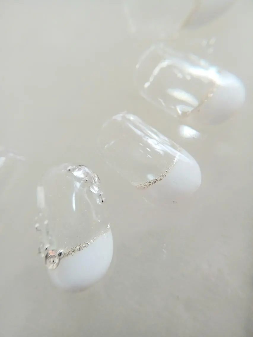 ネイル フレンチネイル ジェルネイル プライベートサロン Nail’s愛のネイルデザイン