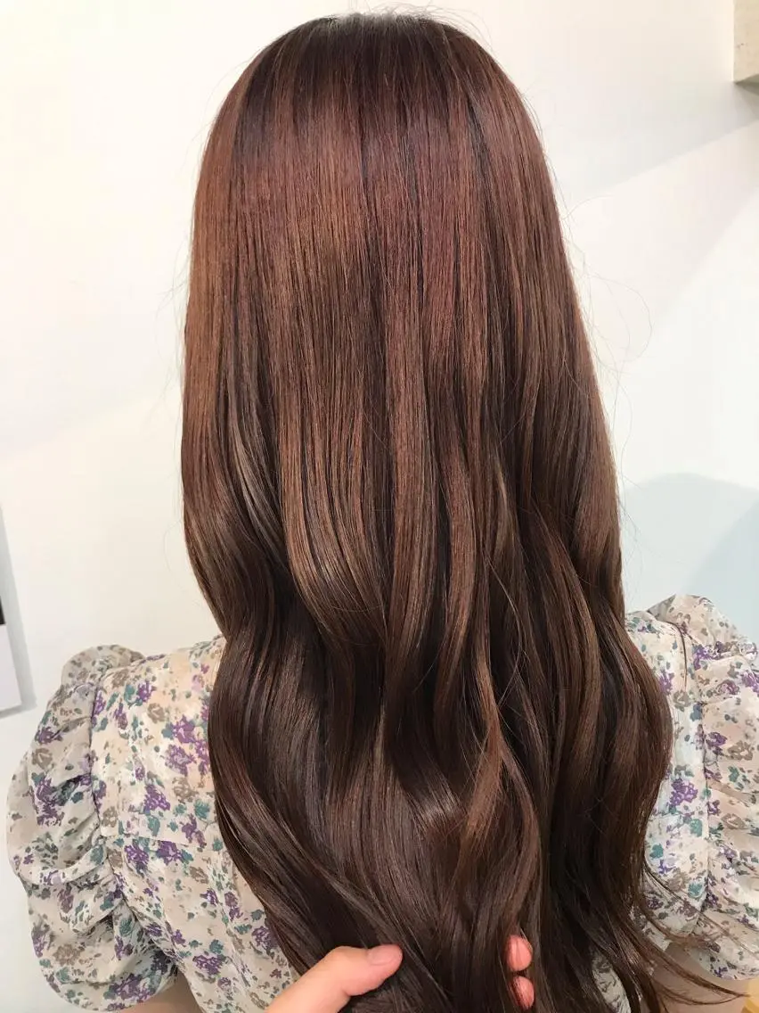 ロング i sのヘアスタイル