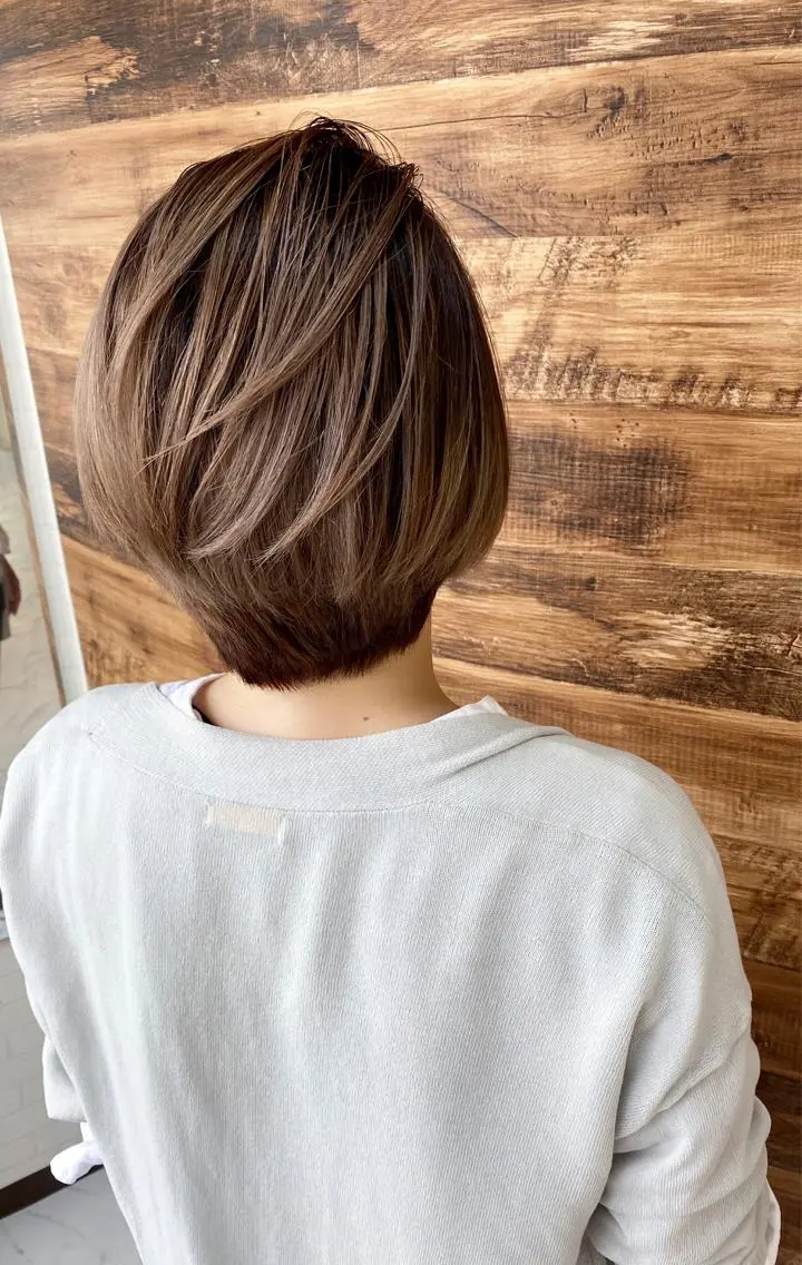 ショート トリートメント カット ヘアカラー トリートメント en Siena エンシエナのヘアスタイル