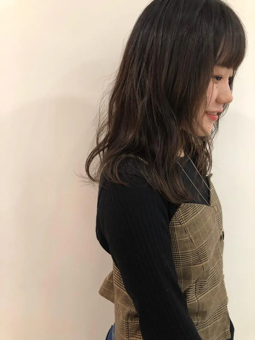 ミディアム 透明感カラー 🎀エリコ🌈のヘアスタイル