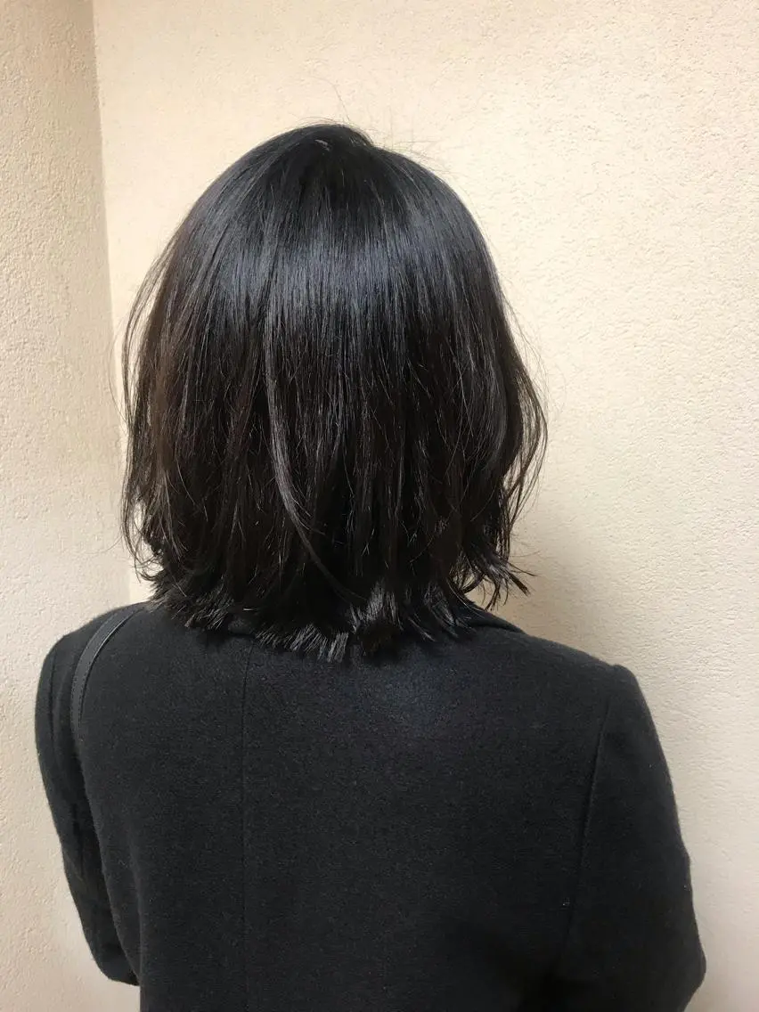 ミディアム 髪質改善/縮毛矯正 /美髪🩵イケダのヘアスタイル
