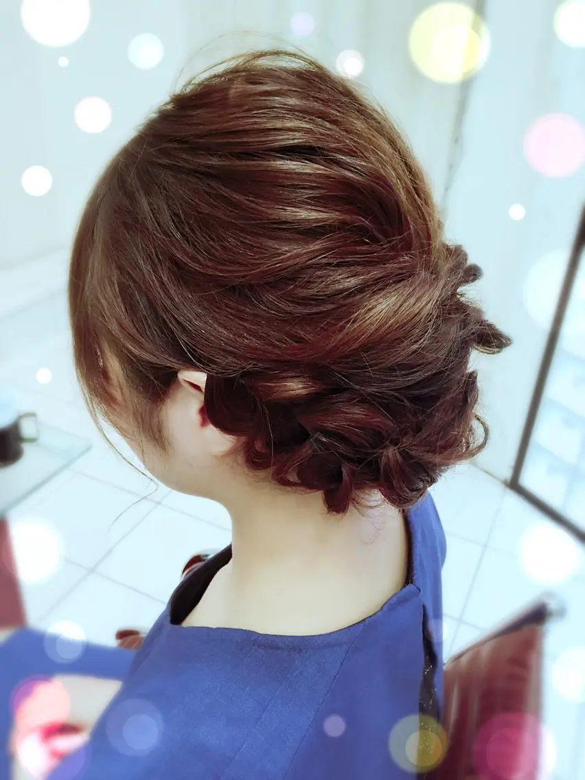 ショート ミディアム セミロング ロング カラー パーマ ヘアアレンジ メンズ 神山 昌子のヘアスタイル