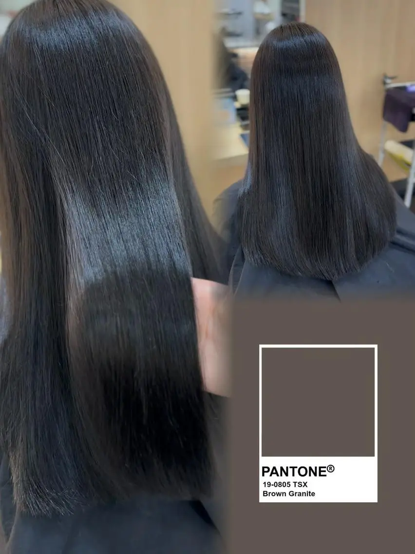 ミディアム カラー L.E.M 仙台のヘアスタイル