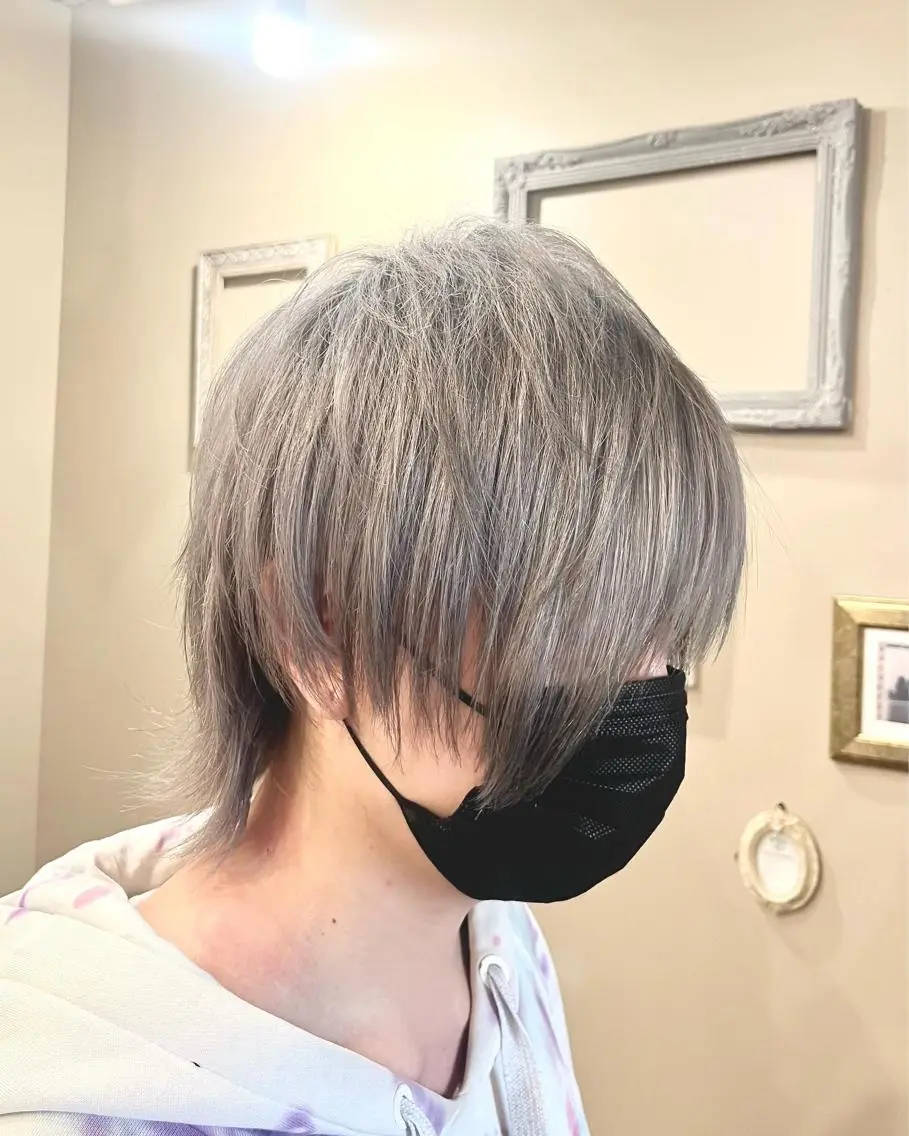 ショート カラー メンズ S.BLOOM 川崎 翔哉のヘアスタイル
