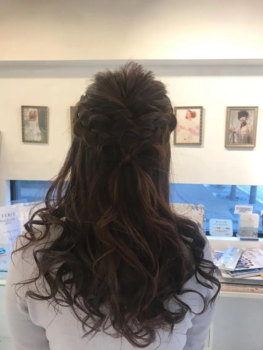 ヘアアレンジ LUMIA/オーナー 西田わかばのヘアスタイル
