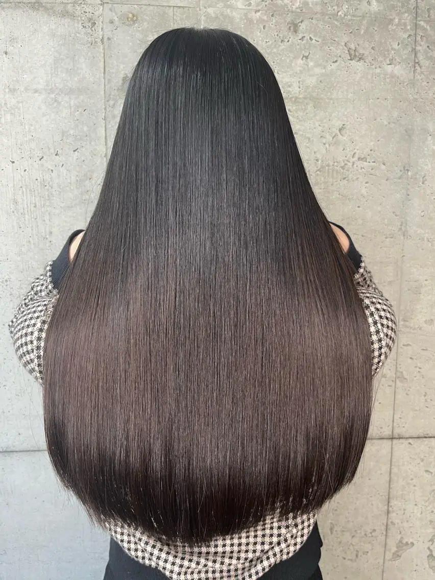 ロング 髪質改善 トリートメント トリートメント ヘッドスパ 髪質改善 永田零亜のヘアスタイル