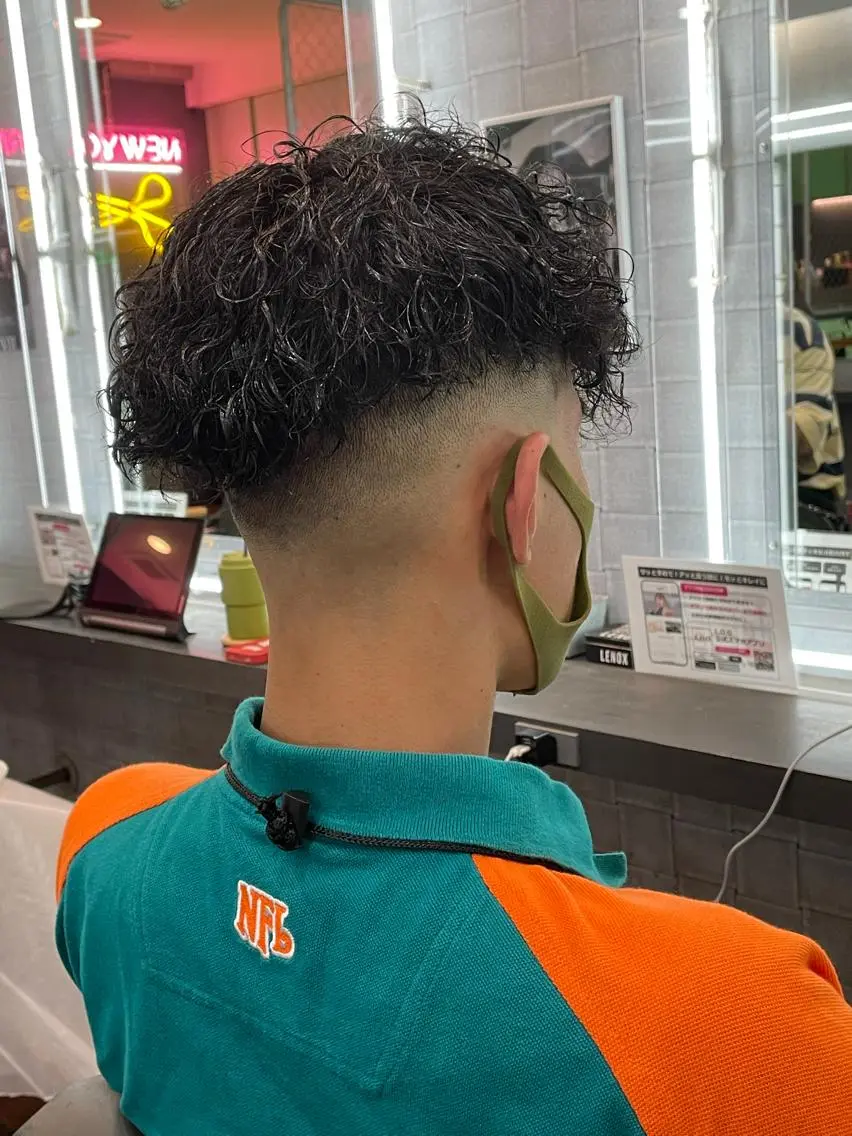 メンズ フェードカット スキンフェード カット 渋谷/フェード/ 國分 翔のヘアスタイル