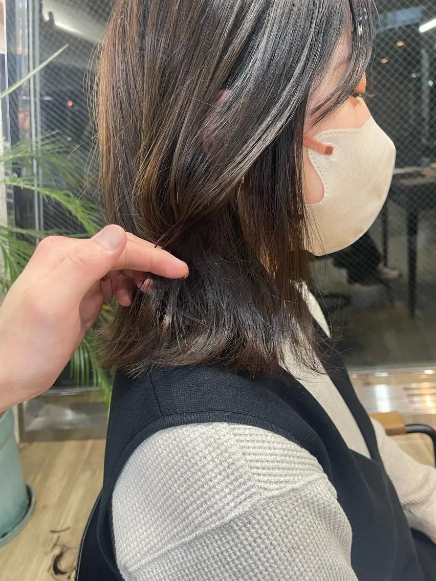 セミロング 四ッ井 翔のヘアスタイル