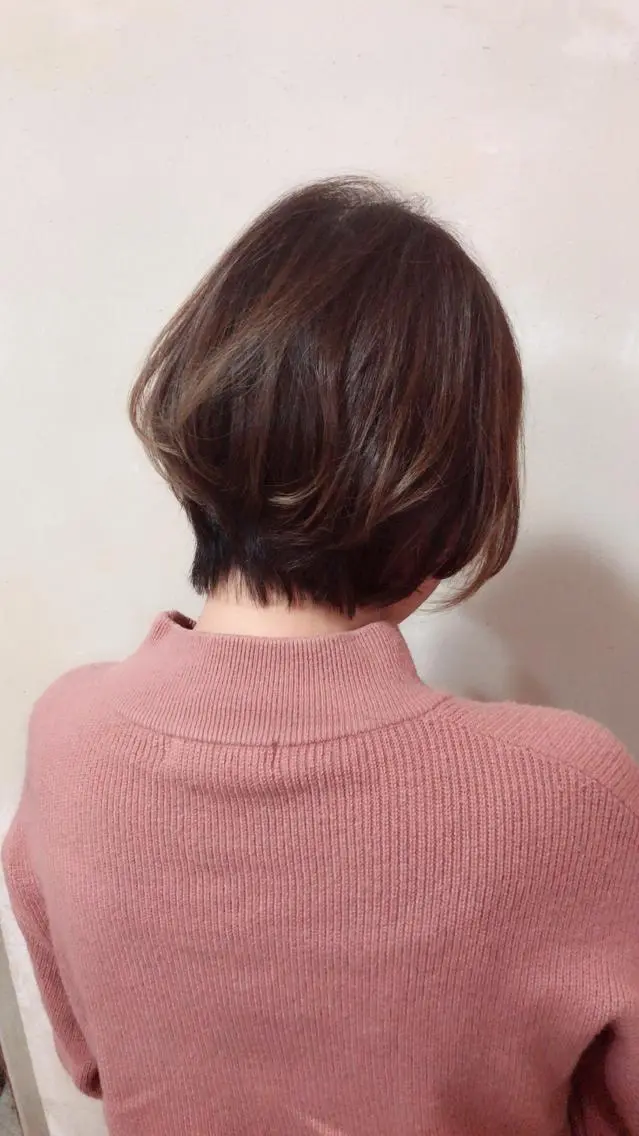 ショート 似合わせカット ショートヘア 小顔カット レイヤーカット✂︎池 袋個室サロンkumaのヘアスタイル