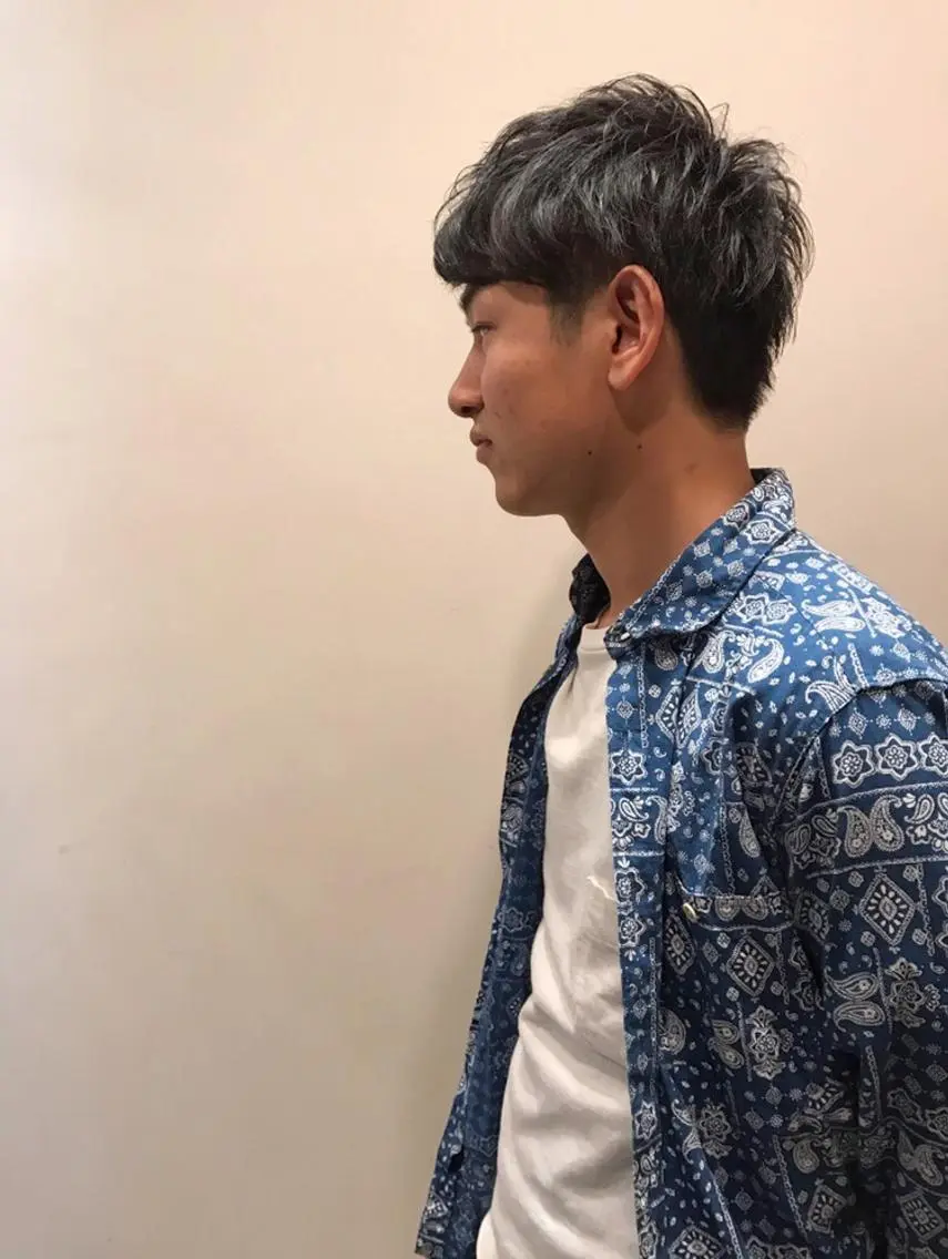 ショート パーマ メンズ ツーブロック 中村 梨沙のマツエク・マツパデザイン