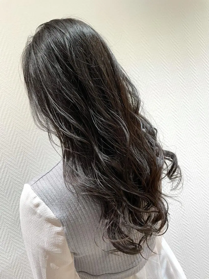 ロング カラー カット ヘアカラー トリートメント 💗大人艶×髪質改善 カラー💗AYAKIのヘアスタイル