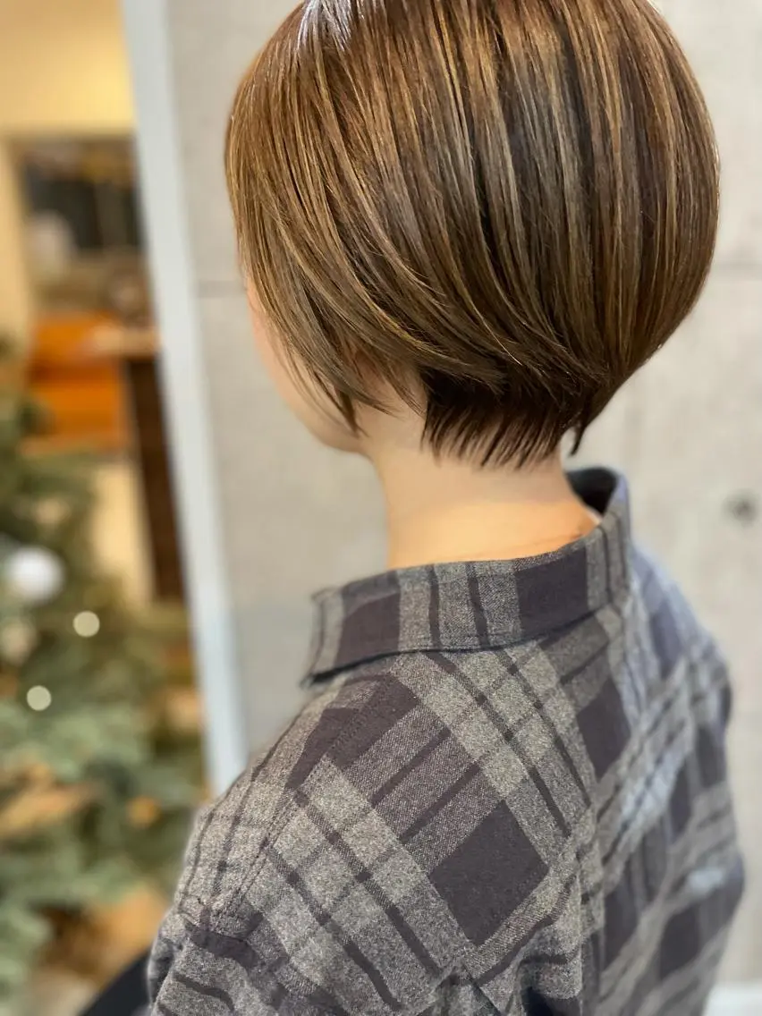 ショート カラー カット トリートメント 似合わせhair🌼 misakiのヘアスタイル