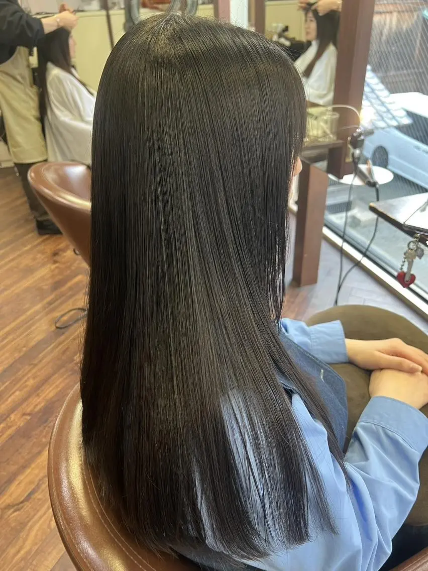 ロング カラーモデル募集中 陽奈のヘアスタイル