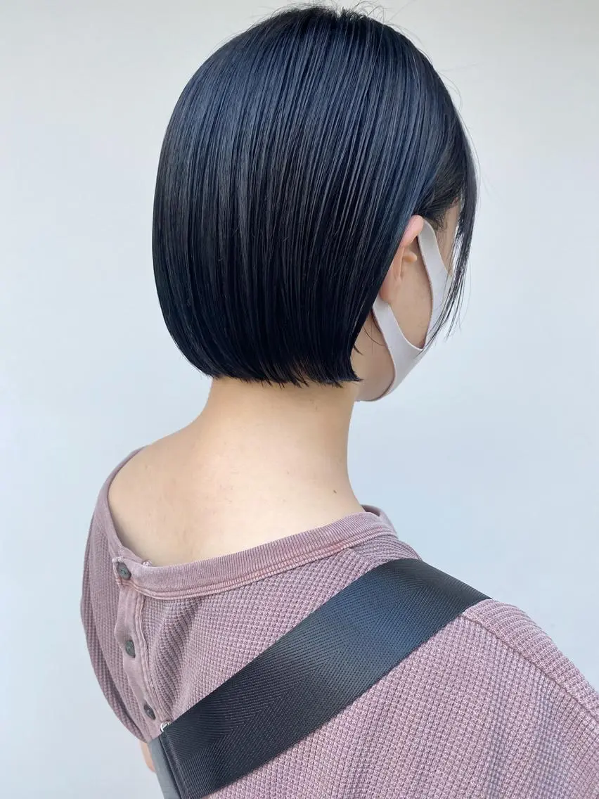 ショート カラー tonari 梅田、中崎町のヘアスタイル