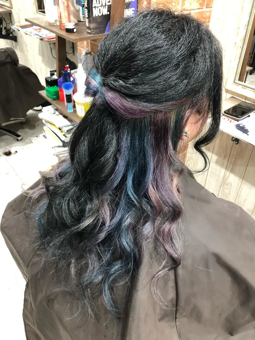カラー カット ヘアカラー みやもと まなみのヘアスタイル