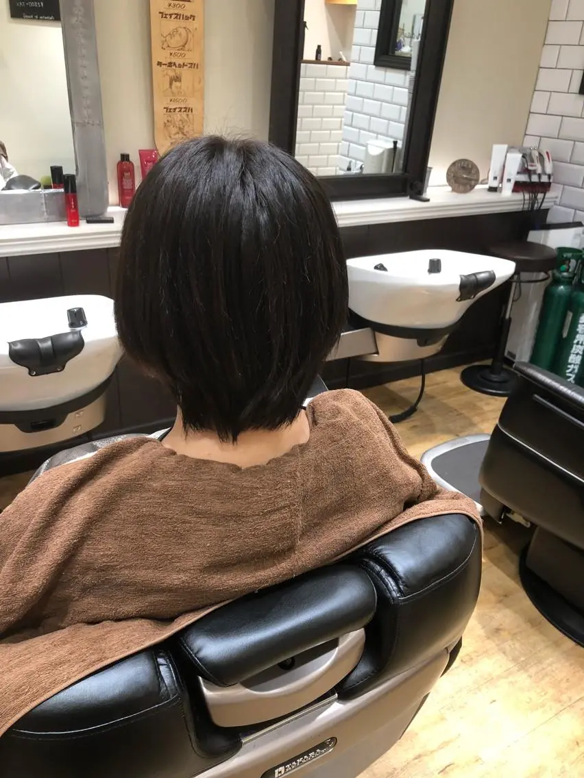 カラー メンズパーマ 堤　生智のヘアスタイル
