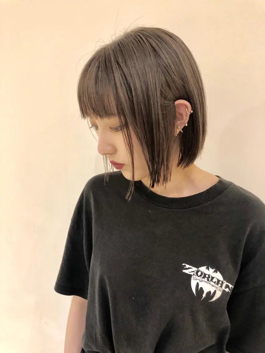 ショート カット トリートメント シールエクステ×美髪 改善/ヨシモトカンジのヘアスタイル
