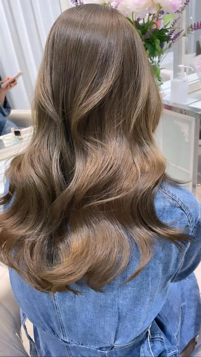 ロング カット ヘアカラー トリートメント ♡大人カワイイ hair♡徳井はやとのヘアスタイル