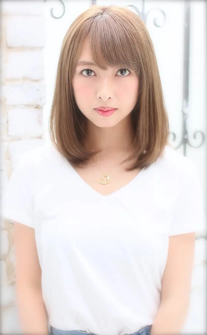 ミディアム 代表山口ひな 髪質改善のプロのヘアスタイル
