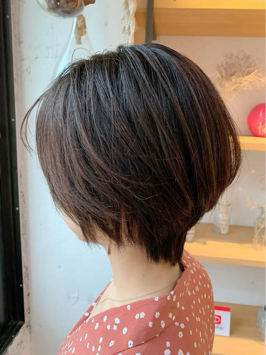 ショート ハンサムショート ショートヘア カット 💛丁寧さNo.🥇 🧸片山智裕💛のヘアスタイル