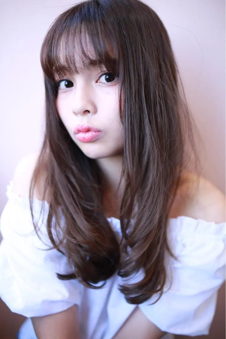 ミディアム カラー パーマ ヘアアレンジ メンズ キッズ ネイル マツエク・マツパ カット ヘアカラー トリートメント premier modelsのヘアスタイル