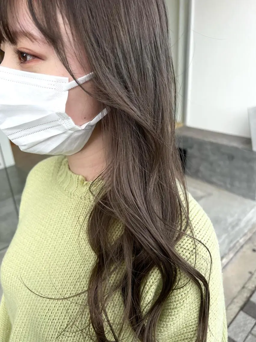 ロング カラー カット ヘアカラー 武田 久司のヘアスタイル