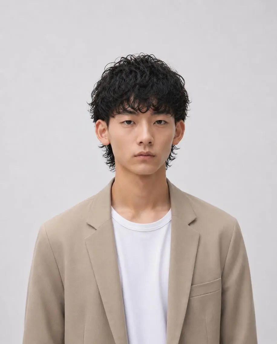 ショート パーマ メンズ カット パーマ ダメージレス コバヤシ ヒロヒトのその他イメージ