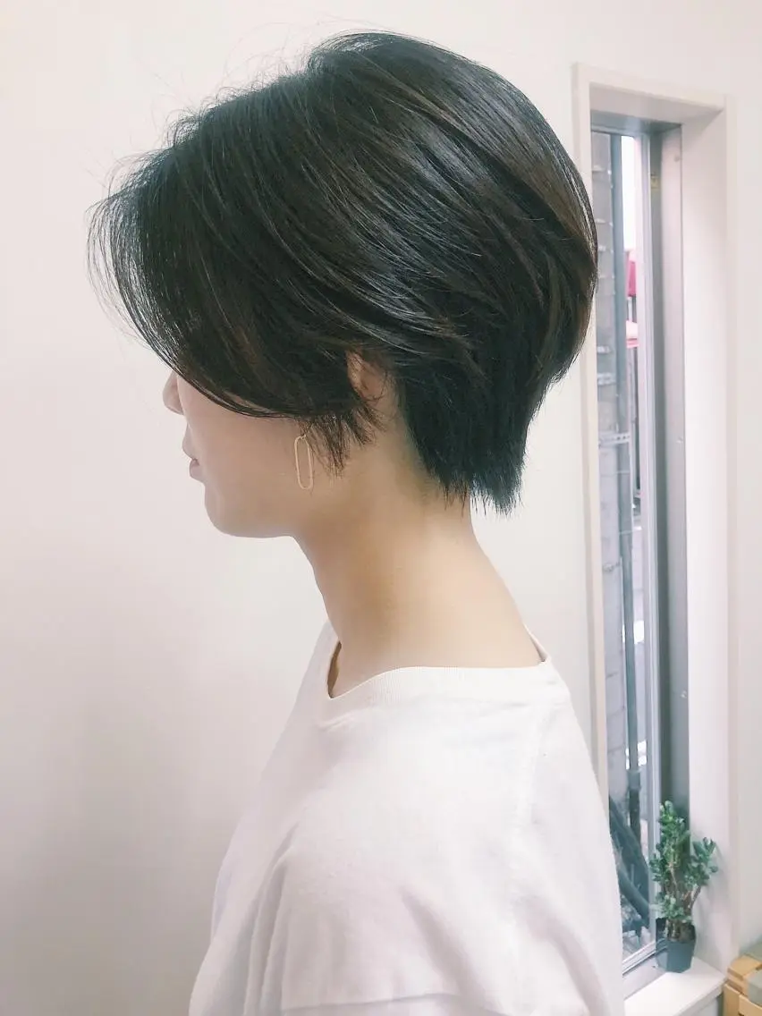 ショート カラー パーマ ショートボブ髪質改善 縮毛矯正のプロ山道潤のヘアスタイル