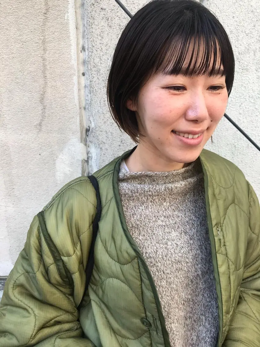 ショート カット ヘアカラー トリートメント ayane⭐️ボブ・ ショート・パーマのヘアスタイル