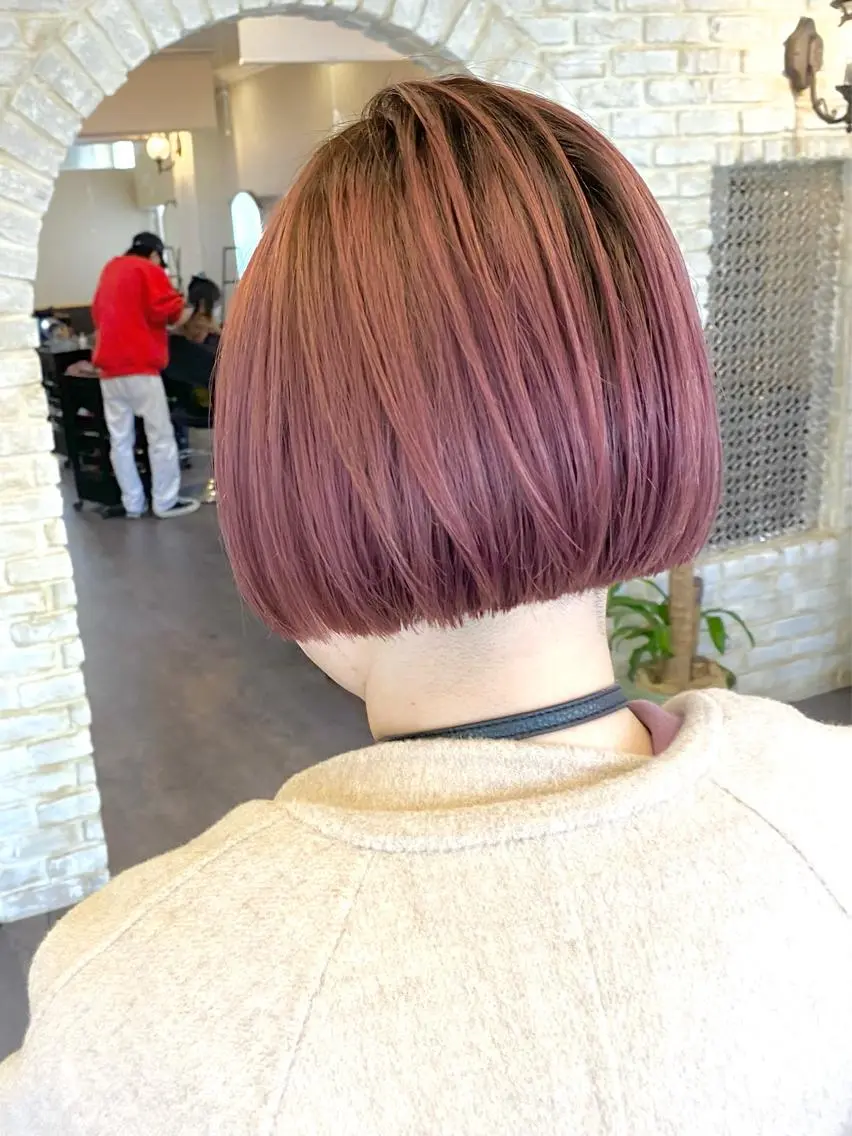 ショート 💖透明感カラー HAYATO💖のヘアスタイル