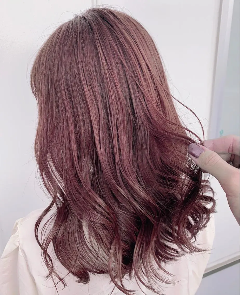 ロング カラー HAREru. モデル募集【戸塚】のヘアスタイル