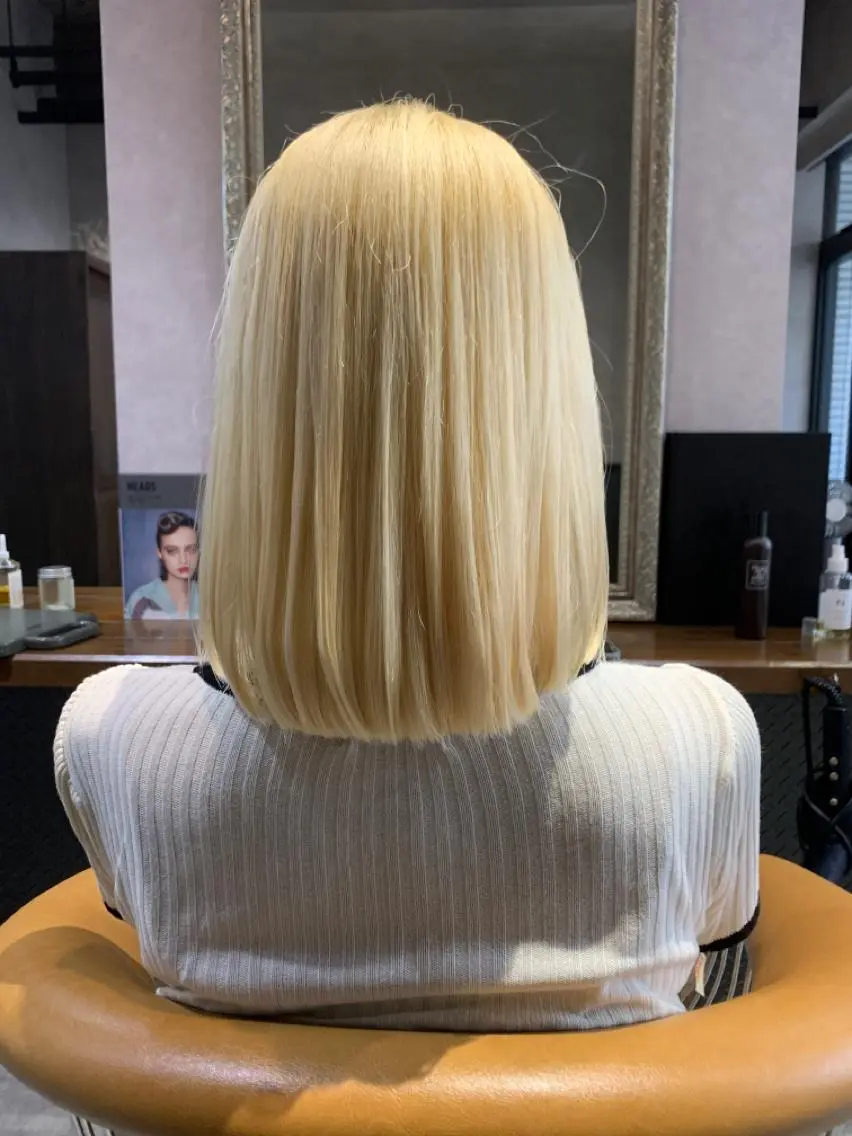 カラー enx天王町店 伊藤 愛央のヘアスタイル