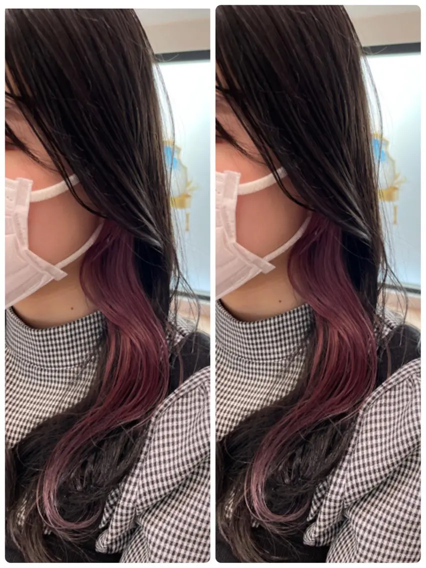 ミディアム カラー ヘアカラー トリートメント 髪質改善/縮毛矯正/ ボブ/槌矢圭悟のヘアスタイル