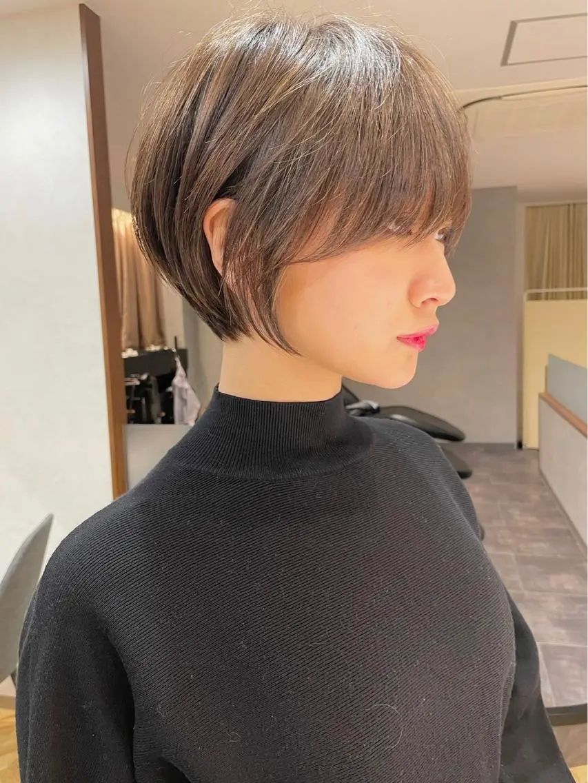 ショート Aster 店長 れおんのヘアスタイル