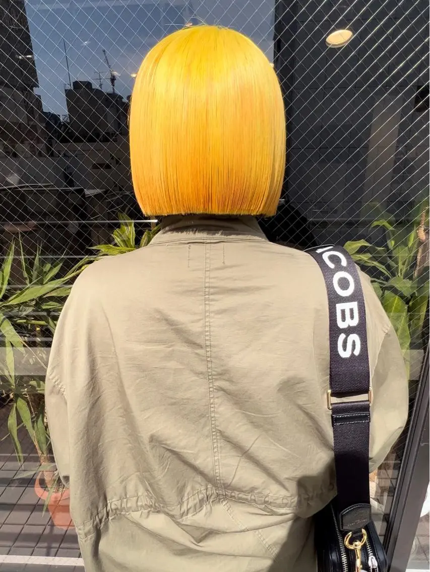 ショート カラー ブリーチ ケアブリーチ ダブルカラー ハイトーンカラー イルミナカラー 🧡色落ちまで2度 楽しめる🧡ヨシキのヘアスタイル