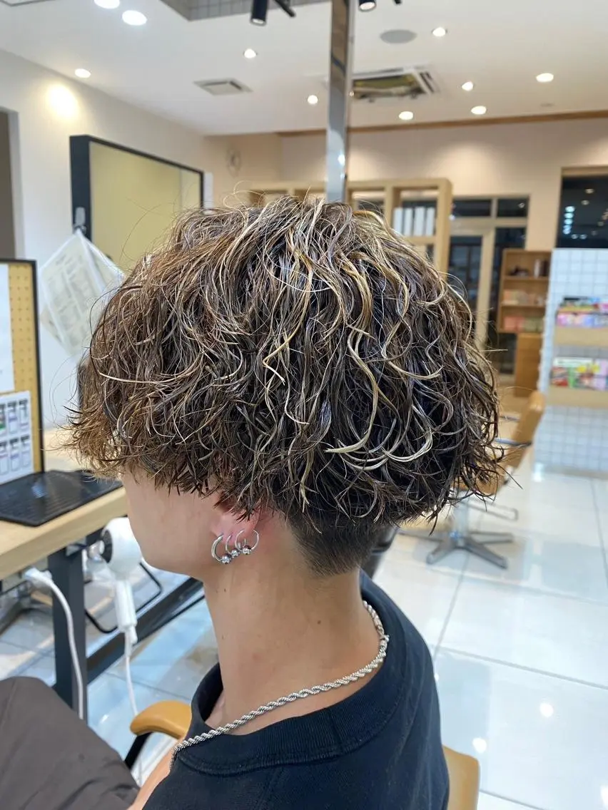メンズ ルクール上越店 林 郁弥のヘアスタイル