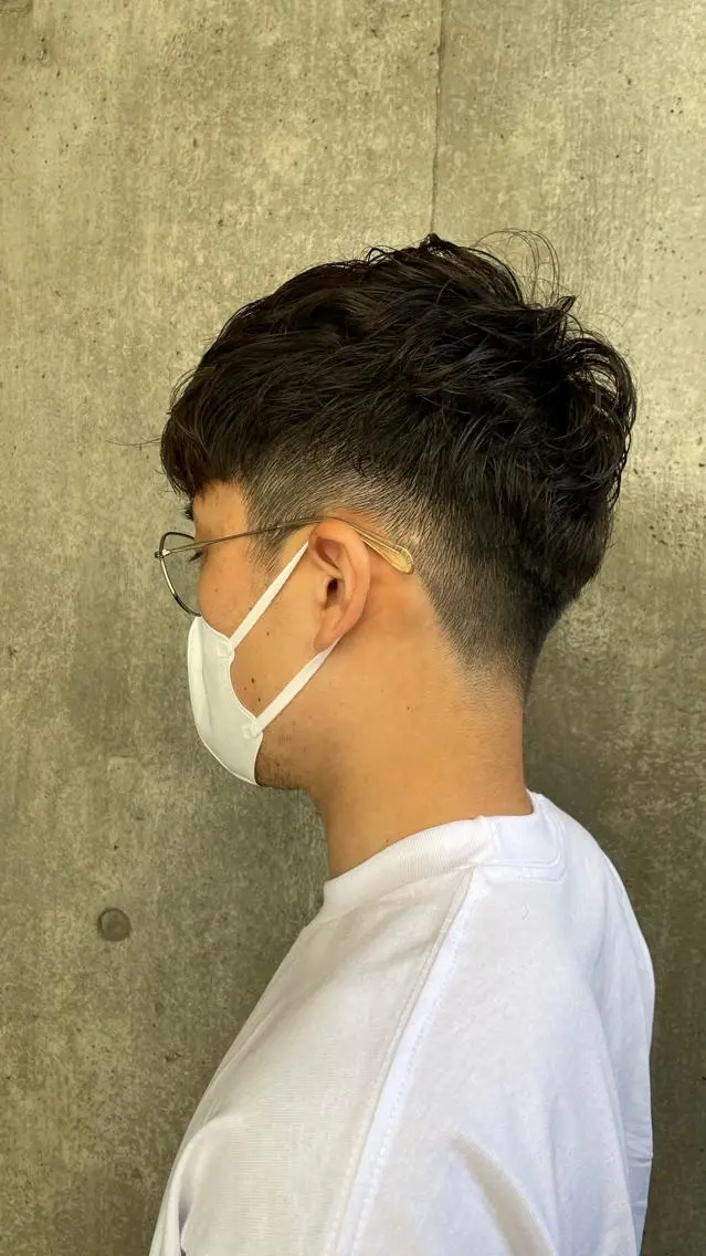 メンズ もりたみかこ 美容師お休み中のヘアスタイル