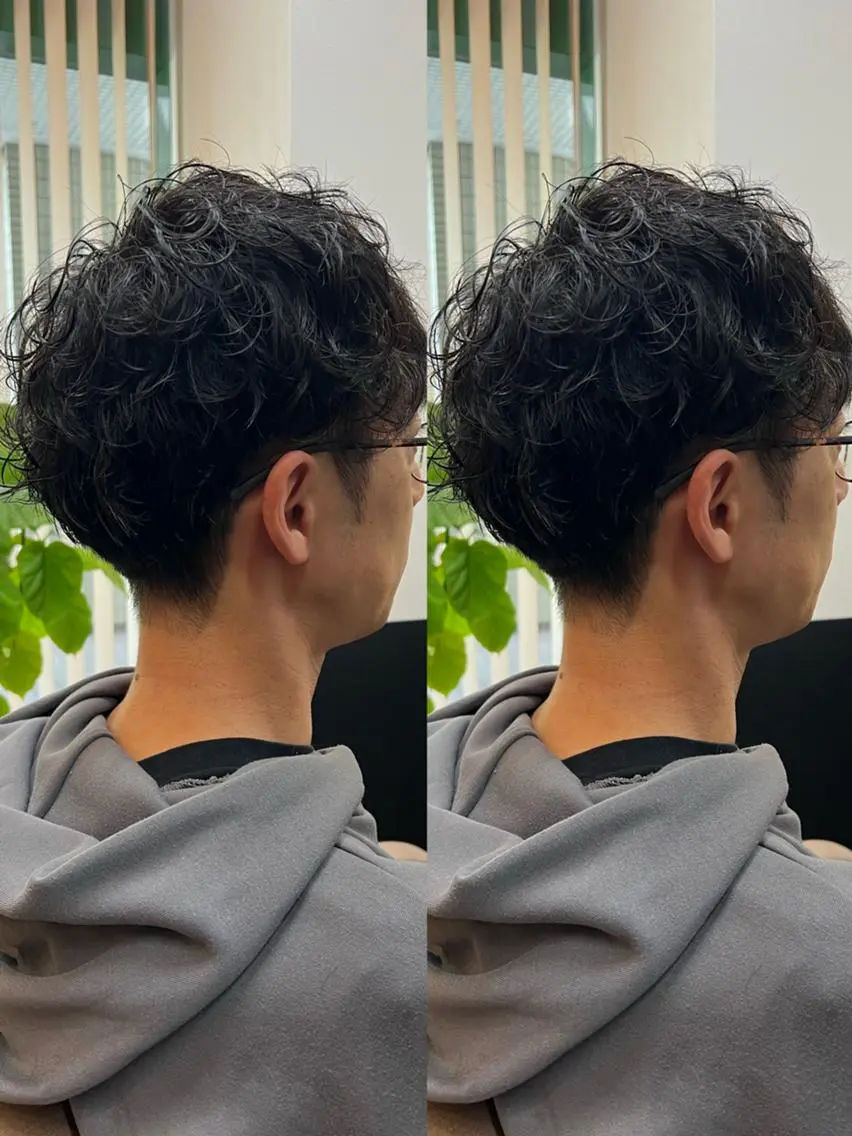 ショート パーマ カット パーマ TELA HAIRのヘアスタイル