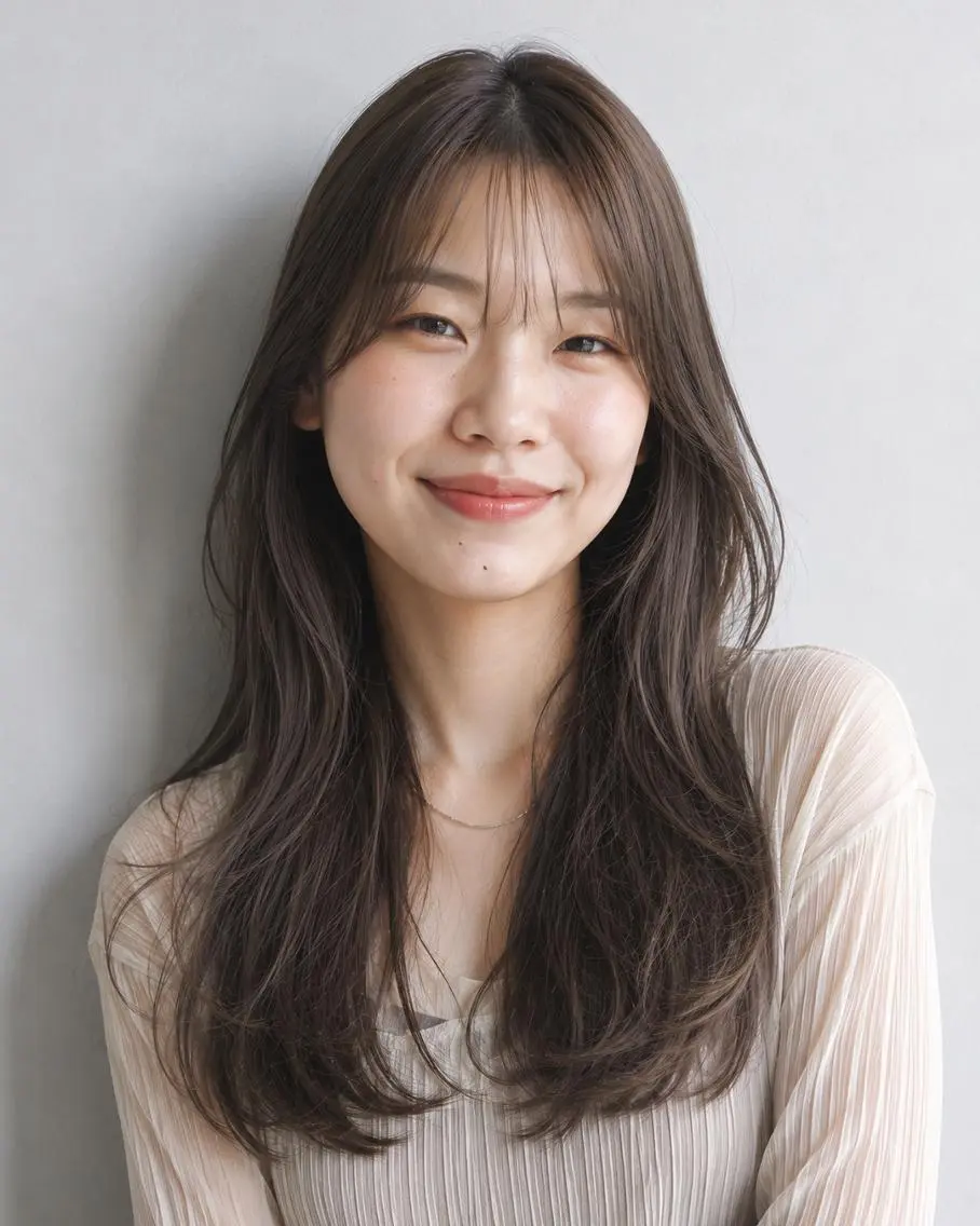 ロング カラーモデル募集☆ 山村梨香のヘアスタイル