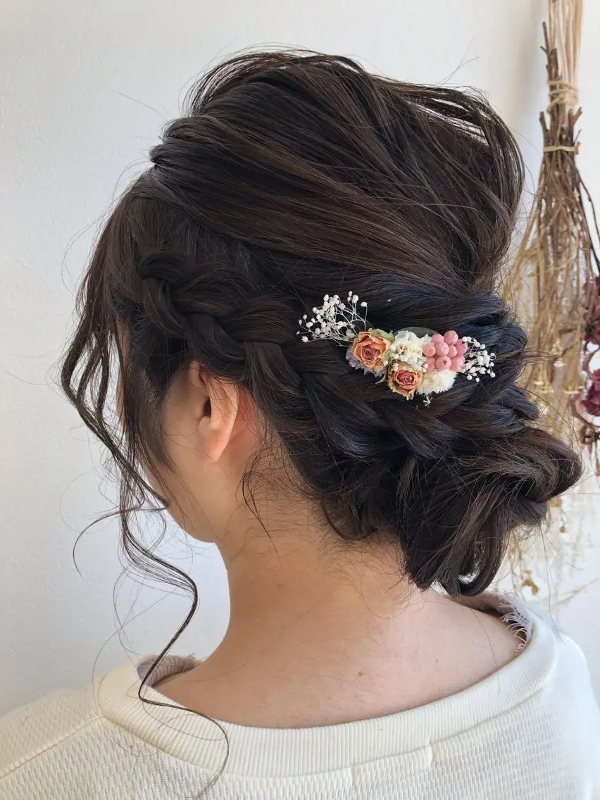 ヘアアレンジ 結婚式・ブライダル スズキ シオリのヘアスタイル