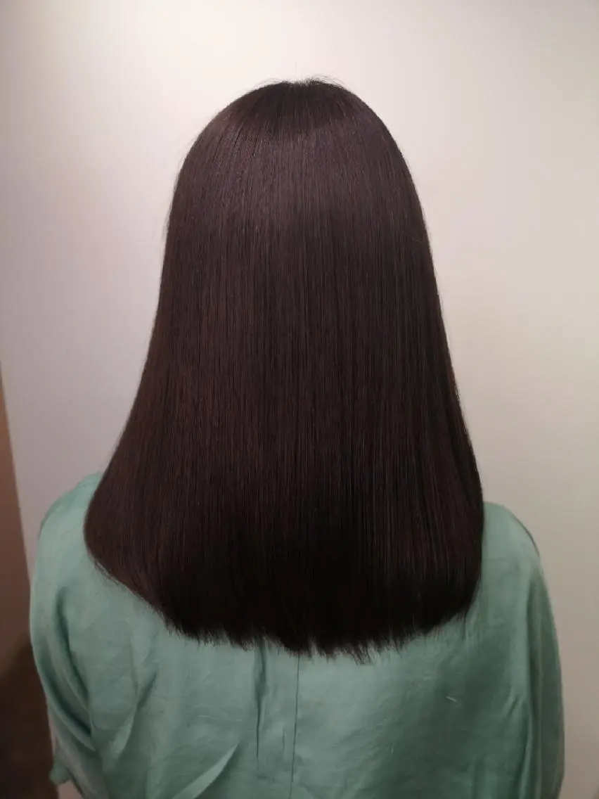 ロング カラー ベージュカラー ピンクカラー ピンクベージュ Afinar　 tomoのヘアスタイル