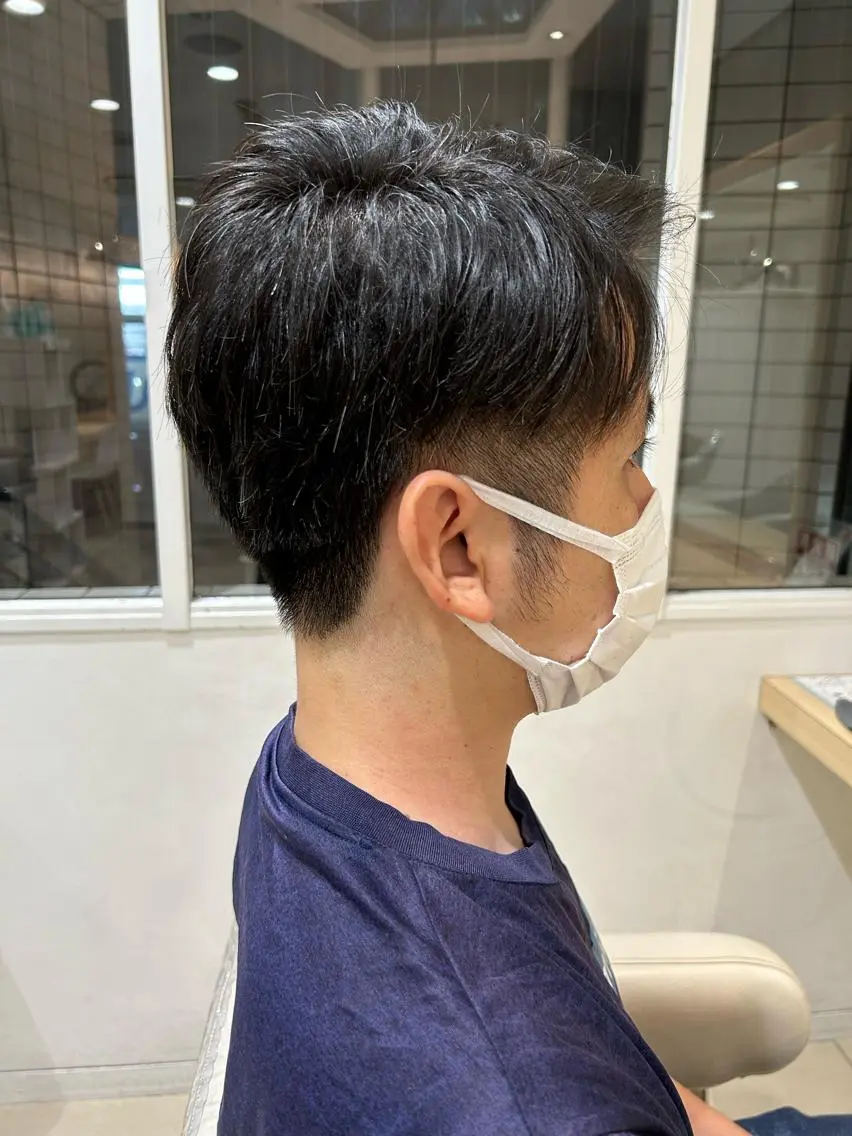 ショート メンズ 大谷 優馬のヘアスタイル