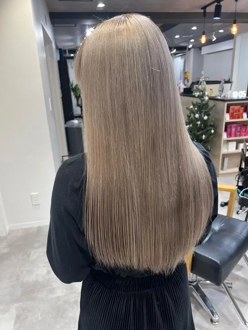 ロング カラー ロング 盛れる艶髪カラー Harusa🎀のヘアスタイル