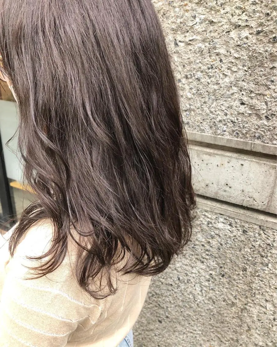 セミロング カラー ヘアアレンジ カット ヘアカラー トリートメント メンズ特化✂️栗原 侑也のヘアスタイル